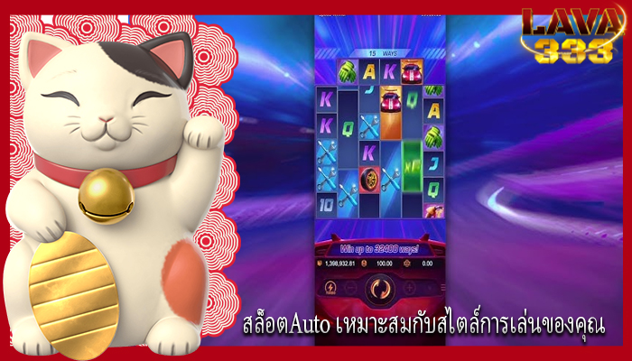 สล็อตAuto เหมาะสมกับสไตล์การเล่นของคุณ