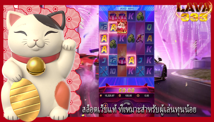สล็อตเว็บแท้ ที่เหมาะสำหรับผู้เล่นทุนน้อย