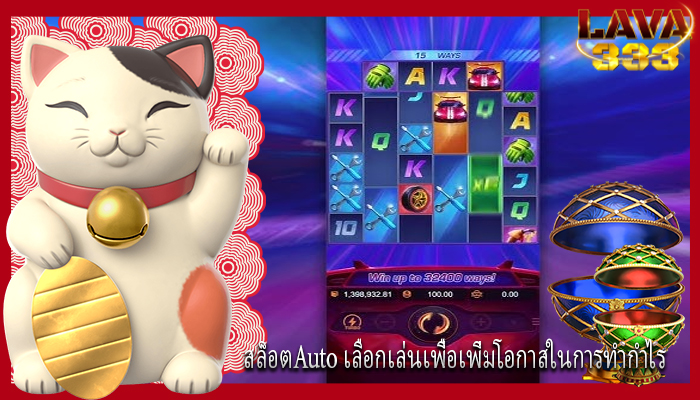 สล็อตAuto เลือกเล่นเพื่อเพิ่มโอกาสในการทำกำไร