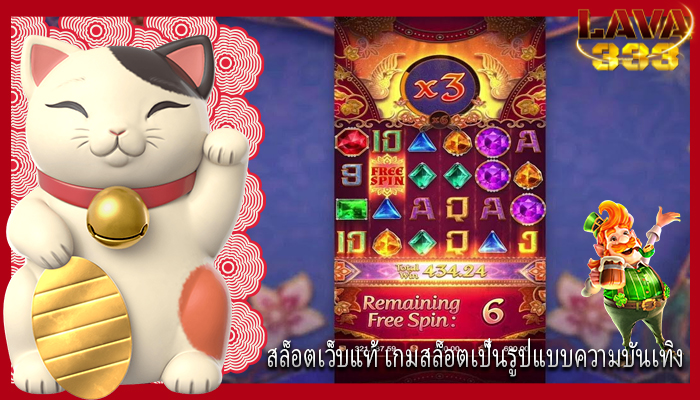 สล็อตเว็บแท้ เกมสล็อตเป็นรูปแบบความบันเทิง